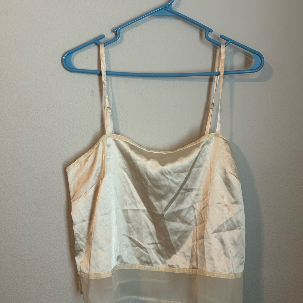 Women’s Victorias Secret Vintage Lingerie Top Satin Y2K Coquette Feminine Sz M